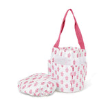 Petal Party Shower Caddy and Shower Cap