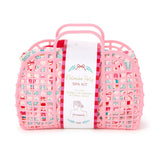 Nutcracker Party Spa Time Headband and Adjustable Snap Closure Wrap Towel Set