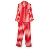 Candy Stripes Cotton Printed Pajamas