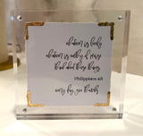 Eva Belle - 5x5 Acrylic Frame