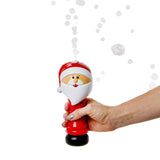 LED Illuminating Santa Bubble Wand Blower