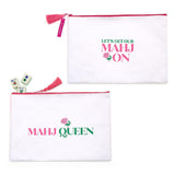 Mahjong Storage and Accessory Multipurpose Pouch
