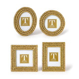 Gold Triple Rope Mini Photo Frame