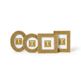 Gold Triple Rope Mini Photo Frame