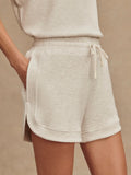 Ollie High Rise Short 3.5 -  Ivory Marl
