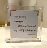 Eva Belle - 5x5 Acrylic Frame