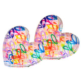 Sideways Heart Acrylic Shelfie- Full Size