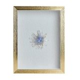 Crystal Cluster Flower Shadow Box Wall Art