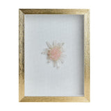 Crystal Cluster Flower Shadow Box Wall Art