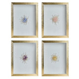 Crystal Cluster Flower Shadow Box Wall Art