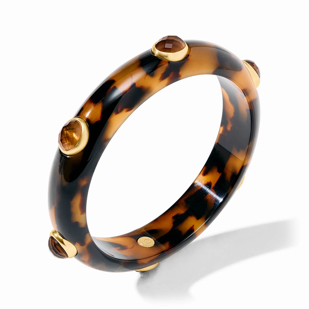 Julie Vos Carnaby Stone Bangle - Ivory - M