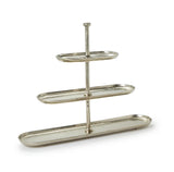 Silver Etagere 3 Tier Server