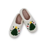 Oh Christmas Tree Icon Plush Slipper