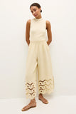 Birch Eyelet Marin Pant