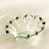 8 1/4 x 6 1/2" Ruffle Dip Bowl