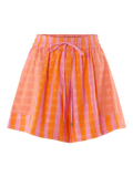 Scout Short- Coral Pink Stripe