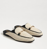 Linnie Linen Raffia Mules