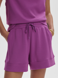Striking Purple Atrium High Rise Short