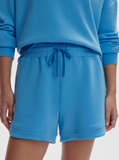 Azure Blue Ollie High Rise Short