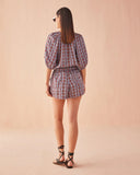 Omari Hibiscus Isla Blouse