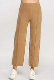TP-10023-6 PIN TUCK KNIT PANTS KHAKI: M