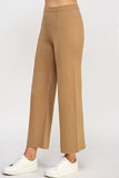 TP-10023-6 PIN TUCK KNIT PANTS KHAKI: M