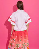 Bright White June Top