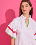 Bright White June Top