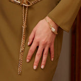 Pearl Chateau Rope Bracelet