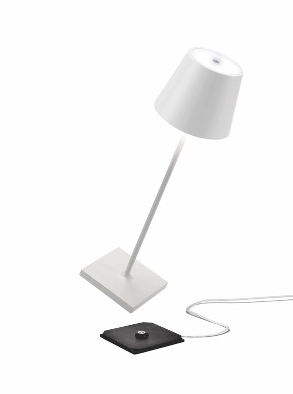 Poldina Pro White Table Lamp