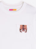 White Embroidery T-Shirt