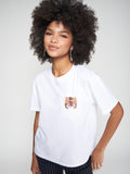 White Embroidery T-Shirt