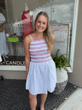 Bright White Woods Dress