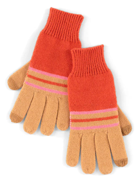 RORY TOUCHSCREEN GLOVES, RUST