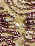 Maroon Gameday Scarf Necklace