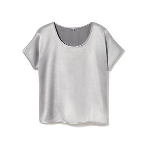 Roxxy Tee - Dark Silver