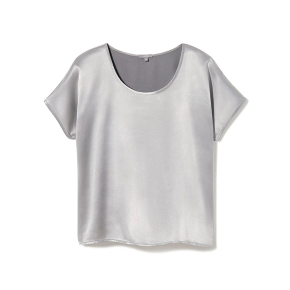 Roxxy Tee - Dark Silver