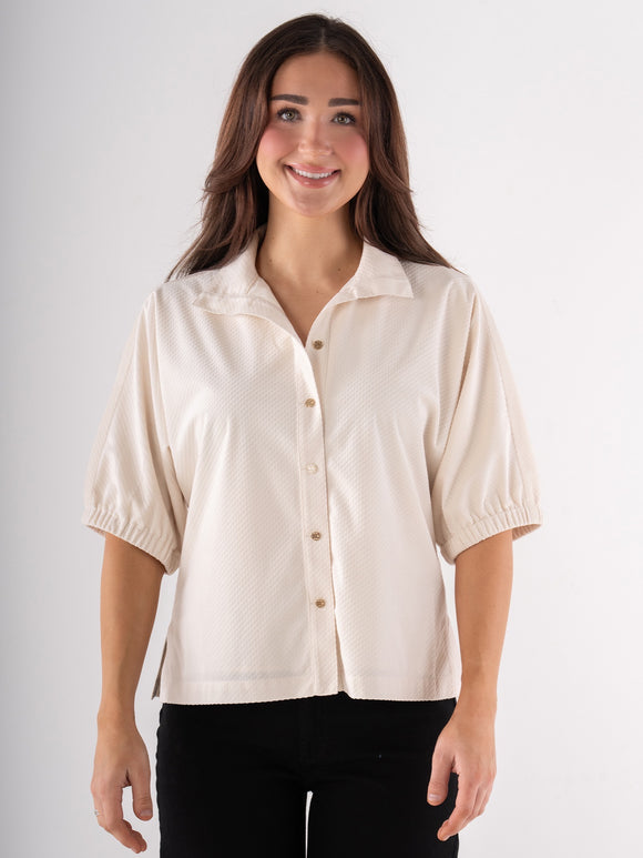 Winter White Bonny Top