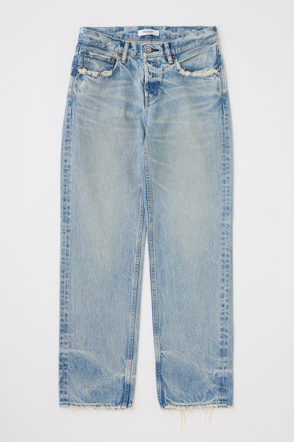 MV Wildwood Straight Low Light Blue Jeans