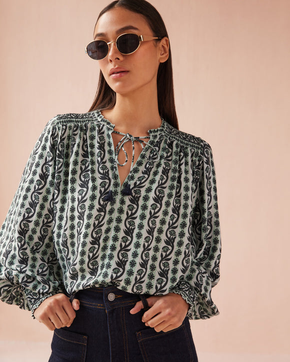 Valetta Mist Anouk Blouse