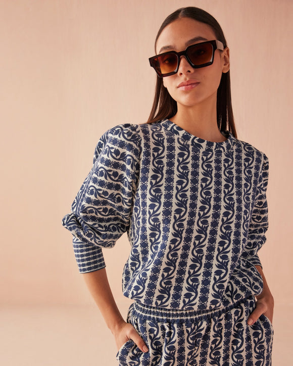 Valetta Mist Lydia Sweatshirt