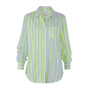 Yellow Fluorescent Boyfriend Shirt