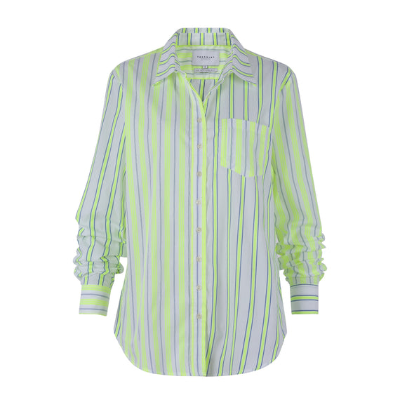 Yellow Fluorescent Boyfriend Shirt