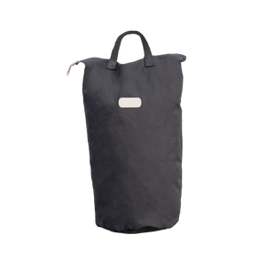 Black Canvas Large Laundry Bag, John Hart