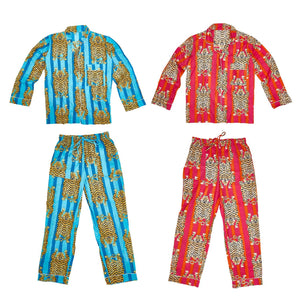 BOLD COTTON PRINTED PAJAMAS