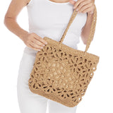 Daisy Crochet Tote