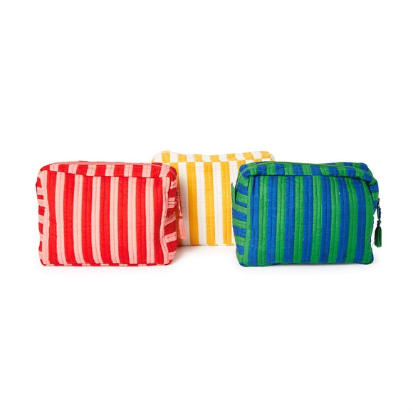 Striped Multi Purpose Pouch