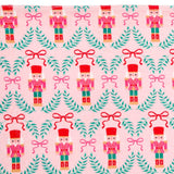 Nutcracker Party Faux Fur Printed Throw Blanket