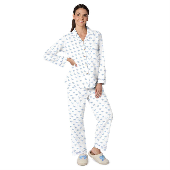Coquette Bow Blue PJ
