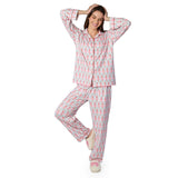 Nutcracker Party Print Jersey Printed Pajamas